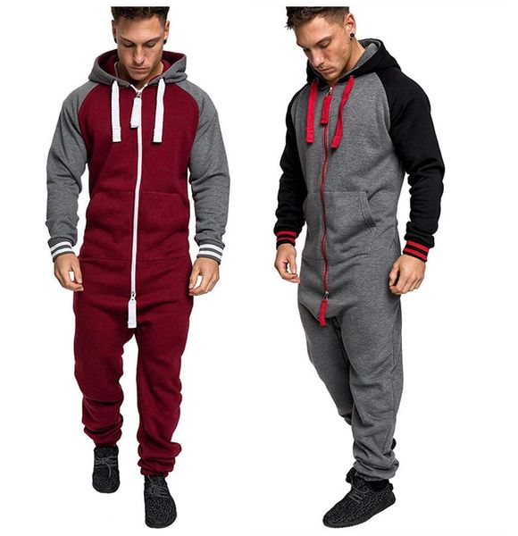 men's tracksuits casual tracksuit jumpsuit mens patchwork overalls sweatshirt hoodies siamese trousers romper man oversized sweatsuit c, Gray
men's tracksuits casual tracksuit jumpsuit mens patchwork overalls sweatshirt hoodies siamese trousers romper man oversized sweatsuit c, Gray