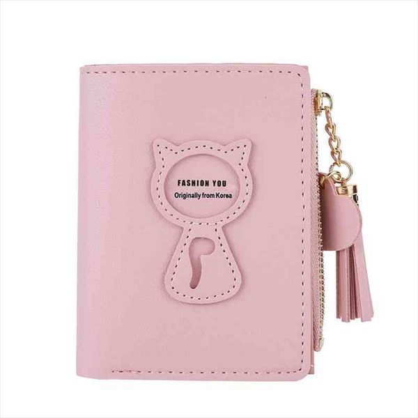 women short cartoon cute cat wallets small kitten 2 fold leather purse lady girls credit cards money bag zero wallet, Red;black
women short cartoon cute cat wallets small kitten 2 fold leather purse lady girls credit cards money bag zero wallet, Red;black