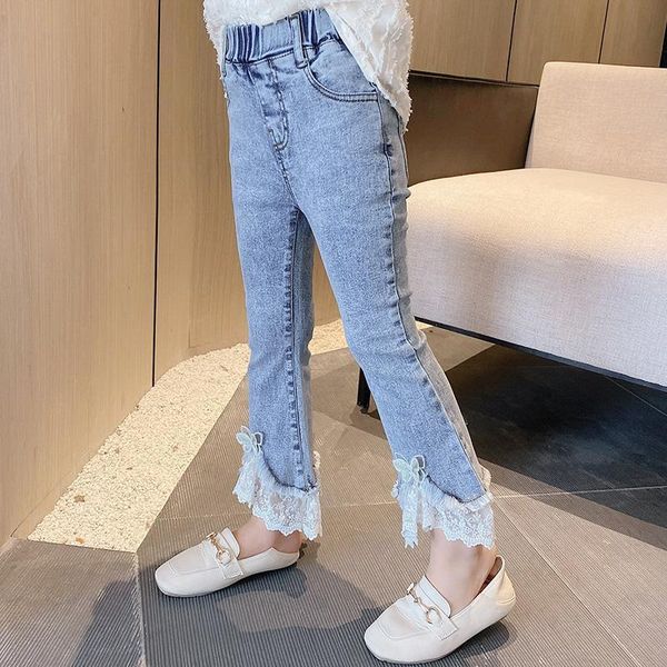 spring kids jeans for girls fashion patchwork lace bow pants autumn casual clothes 6 8 10 12 14 16 year, Blue
spring kids jeans for girls fashion patchwork lace bow pants autumn casual clothes 6 8 10 12 14 16 year, Blue