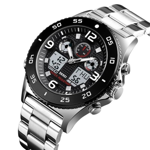 men digital watch luxury brand skmei satch chronograph sport wristwatch fashion men's stainless steel bracelet alarm clock
men digital watch luxury brand skmei satch chronograph sport wristwatch fashion men's stainless steel bracelet alarm clock