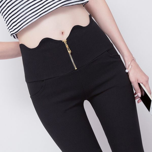 women's pants & capris spring summer leggings plus size high waist pencil elastic female long black white trousers txc4
women's pants & capris spring summer leggings plus size high waist pencil elastic female long black white trousers txc4