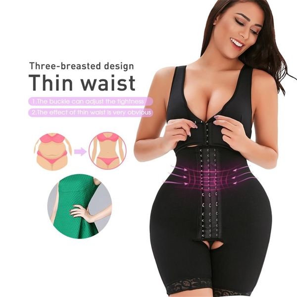 slimming sheath women shaping faja colombianas full body shaper waste trainer thigh trimmer tummy control with hook belly binder 210402, Black;white
slimming sheath women shaping faja colombianas full body shaper waste trainer thigh trimmer tummy control with hook belly binder 210402, Black;white