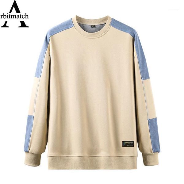 men's hoodies & sweatshirts men sweatshirt fashion brand long sleeve neck collar loose splicing knitting pullover mens retro streetwear, Black
men's hoodies & sweatshirts men sweatshirt fashion brand long sleeve neck collar loose splicing knitting pullover mens retro streetwear, Black