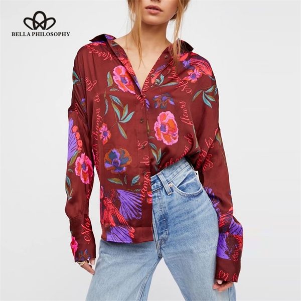 women spring fashion blouse loose floral yellow long exotic holiday satin buttoned 210519, White
women spring fashion blouse loose floral yellow long exotic holiday satin buttoned 210519, White