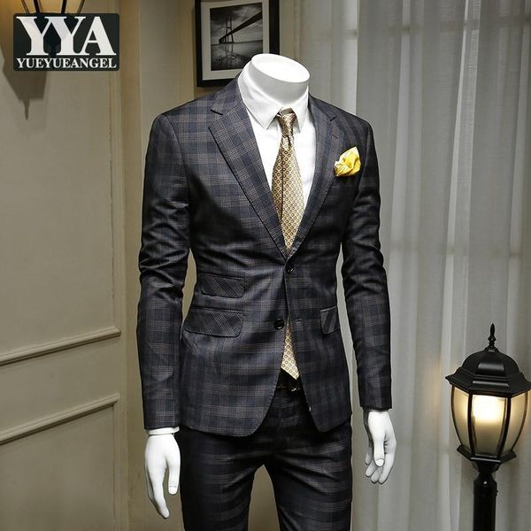 classic plaid blazer mens office business suit jackets slim fit formal wedding elegant groom suits male fashion dress blazers men's &, White;black
classic plaid blazer mens office business suit jackets slim fit formal wedding elegant groom suits male fashion dress blazers men's &, White;black