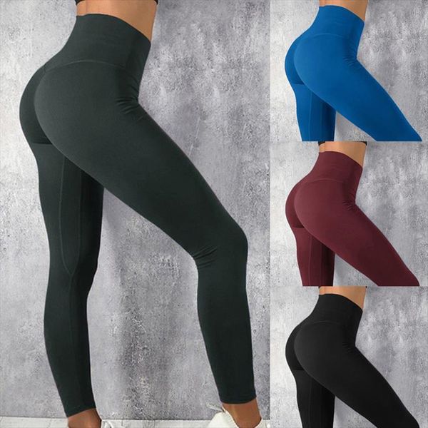 burgundy fitness high waist women legging push up elastic gym sport spandex plus size workout pants, Black
burgundy fitness high waist women legging push up elastic gym sport spandex plus size workout pants, Black