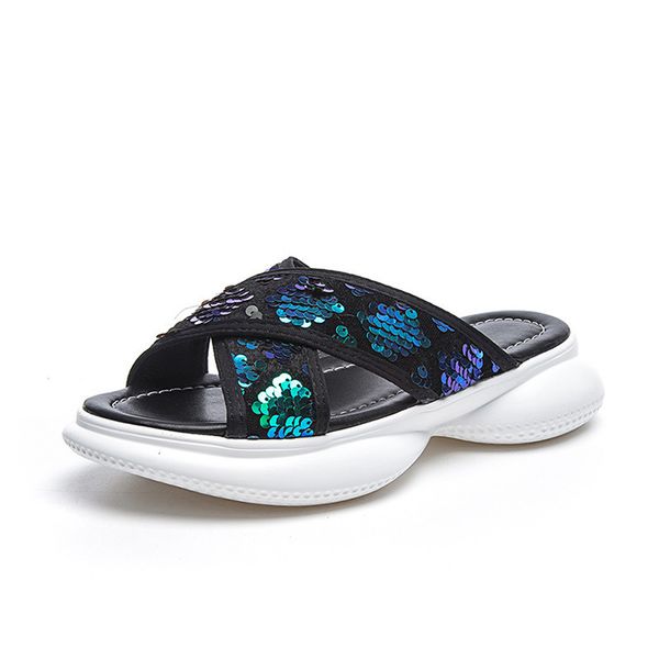 slipper 2021 summer of the casual women anti-slip sequins and manga sandals smooth beach toe-open shoes ladies slides 0czt, Black
slipper 2021 summer of the casual women anti-slip sequins and manga sandals smooth beach toe-open shoes ladies slides 0czt, Black
