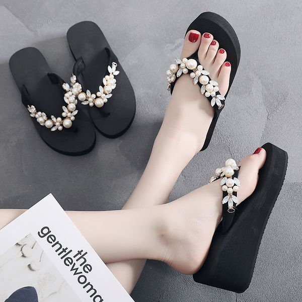 black beach shoes women summer high platform sandals waterproof platform wedges slope handmade slippers white crystal shoes
black beach shoes women summer high platform sandals waterproof platform wedges slope handmade slippers white crystal shoes