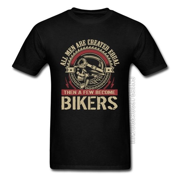 vintage motorcycle skull tshirt all men are created equal then a few become bikers summer motorbike & tees 210721, White;black
vintage motorcycle skull tshirt all men are created equal then a few become bikers summer motorbike & tees 210721, White;black