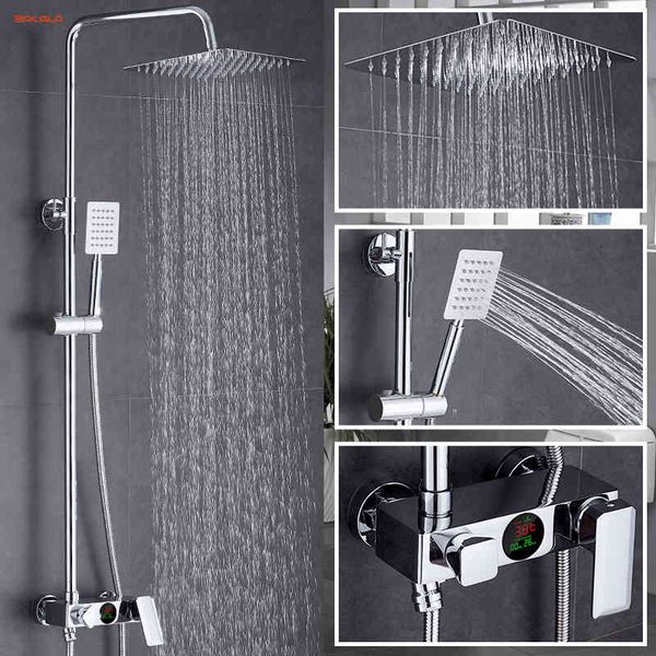 bathroom shower sets digital lcd display set intelligent brass faucet smart rain wall waterfall temperature faucets ledsx3-05 lsai
bathroom shower sets digital lcd display set intelligent brass faucet smart rain wall waterfall temperature faucets ledsx3-05 lsai