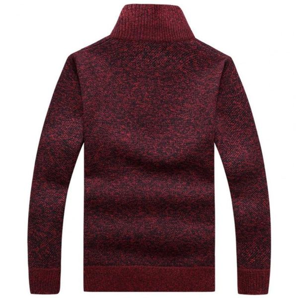 men's jackets knitted simple thicken half zip sweater streetwear men bottoming stand collar for travel, Black;brown
men's jackets knitted simple thicken half zip sweater streetwear men bottoming stand collar for travel, Black;brown