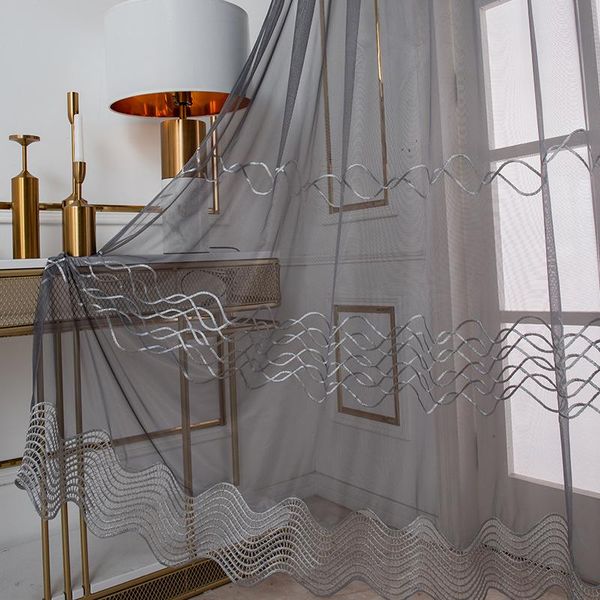curtain & drapes europe grey tulle curtains window screen for living room bedroom embroidered voile sheer kitchen door decor
curtain & drapes europe grey tulle curtains window screen for living room bedroom embroidered voile sheer kitchen door decor