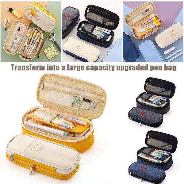 pencil cases cute macaroon color canvas case zipper closure stationery novelty pouch printed pen school office supplies
pencil cases cute macaroon color canvas case zipper closure stationery novelty pouch printed pen school office supplies