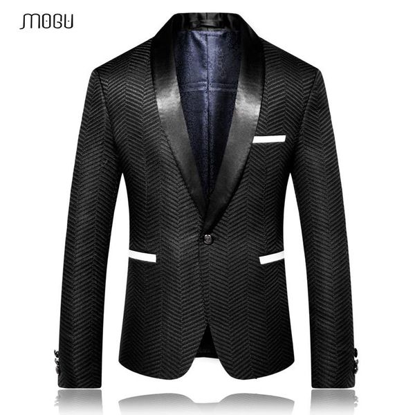 men's suits & blazers mogu fashion mans casual black twill blazer 2021 dress elegant male dinner slim fit coats, White;black
men's suits & blazers mogu fashion mans casual black twill blazer 2021 dress elegant male dinner slim fit coats, White;black