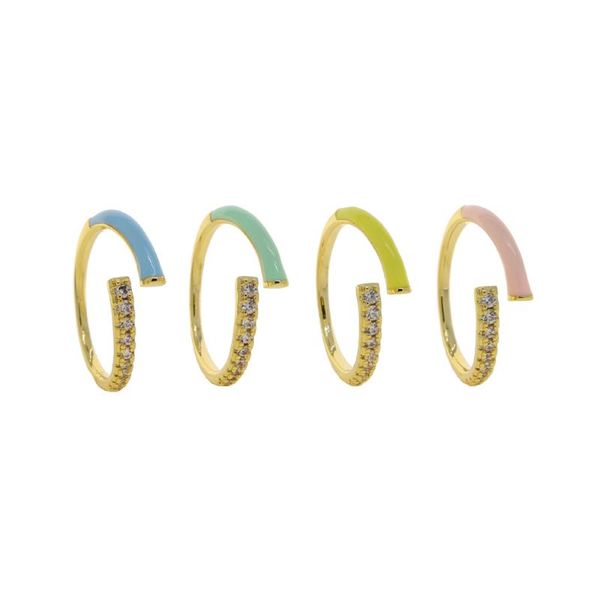 cluster rings pastel neon enamel open adjust band 5a cz stacking finger ring for women 2021 summer colorful jewelry, Golden;silver
cluster rings pastel neon enamel open adjust band 5a cz stacking finger ring for women 2021 summer colorful jewelry, Golden;silver