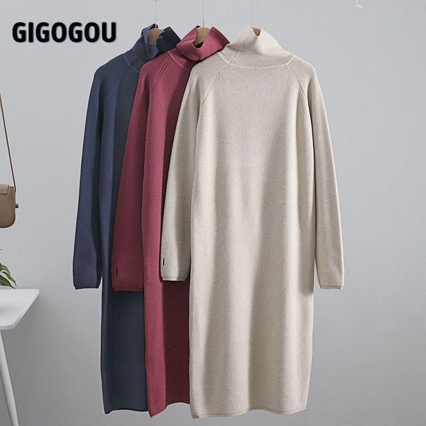 gigogou thumb hole long knit women maxi sweater retro thick warm turtleneck straight dress winter christmas party dress vestido, Black;gray
gigogou thumb hole long knit women maxi sweater retro thick warm turtleneck straight dress winter christmas party dress vestido, Black;gray