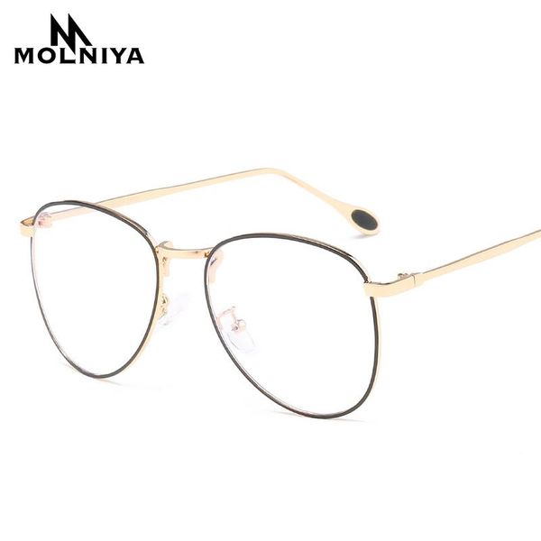 arrival fashion retro round glasses frame anti blu women myopia metal eyeglasses optical computer goggles sunglasses frames, Black
arrival fashion retro round glasses frame anti blu women myopia metal eyeglasses optical computer goggles sunglasses frames, Black