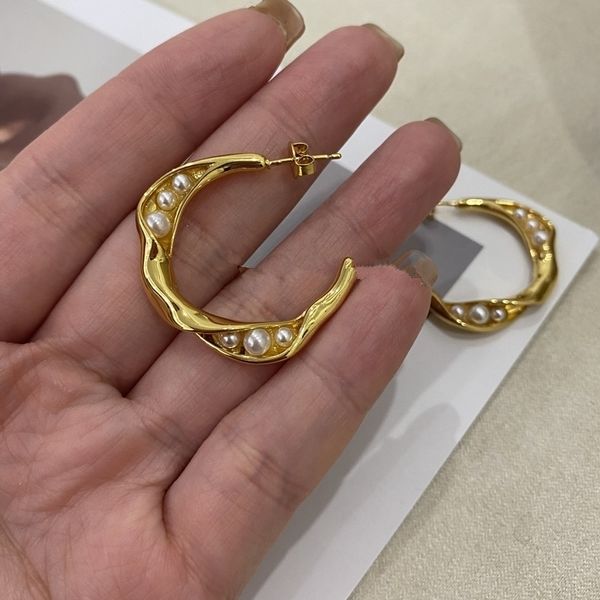 special offer 75%off outlet onlinesaijia new c-type pea pod pearl earrings c-shaped personality french fashion twisted pearl earrings for wo, Silver
special offer 75%off outlet onlinesaijia new c-type pea pod pearl earrings c-shaped personality french fashion twisted pearl earrings for wo, Silver