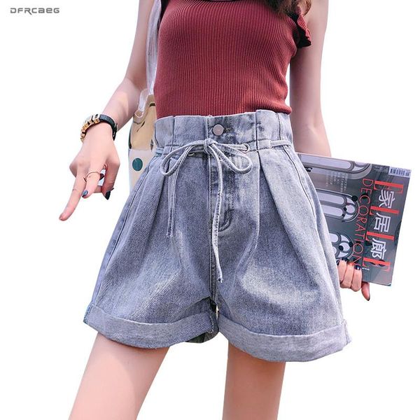 women's shorts high waist vintage jean wide leg summer 2021 fashion blue streetwear loose ladies retro mini denim femme, White;black
women's shorts high waist vintage jean wide leg summer 2021 fashion blue streetwear loose ladies retro mini denim femme, White;black