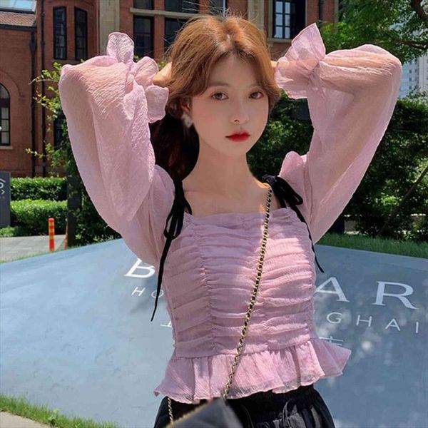 korean floral print women shirt slash neck sweet mesh stitching long sleeve casual, White
korean floral print women shirt slash neck sweet mesh stitching long sleeve casual, White
