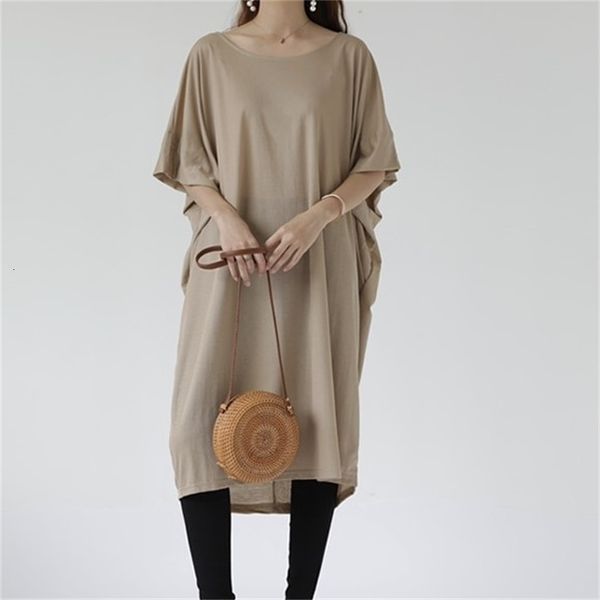 women's t-shirt new summer dress girls boho solid female vintage party oversize short sleeve women es robe vestido t6w7, White
women's t-shirt new summer dress girls boho solid female vintage party oversize short sleeve women es robe vestido t6w7, White