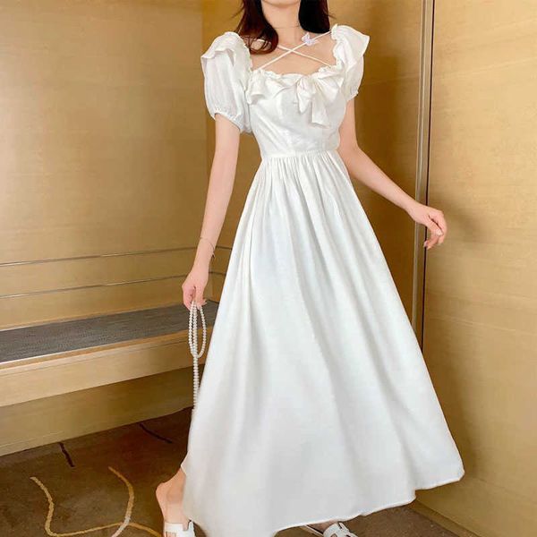 casual dresses summer short sleeve vintage midi women bow design elegant sweet female evening party korean style 5pgs, Black;gray
casual dresses summer short sleeve vintage midi women bow design elegant sweet female evening party korean style 5pgs, Black;gray