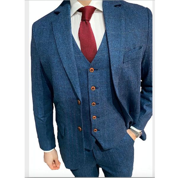 men's suits & blazers jeltoin blue woolen plaid men 3 pieces business formal notch lapel groomsmen tuxedos for party wedding blazer+ves, White;black
men's suits & blazers jeltoin blue woolen plaid men 3 pieces business formal notch lapel groomsmen tuxedos for party wedding blazer+ves, White;black