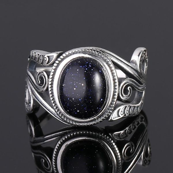 cluster rings nasiya vintage finger for women 925 sterling silver jewelry 8x10mm oval blue sandstone wholesale party gift, Golden;silver
cluster rings nasiya vintage finger for women 925 sterling silver jewelry 8x10mm oval blue sandstone wholesale party gift, Golden;silver