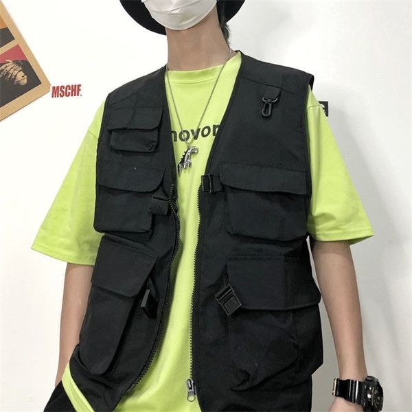 cargo vests women ins chic harajuku basic balck leisure teens streetwear all-match fashion bf style womens outwear vest, Black;white
cargo vests women ins chic harajuku basic balck leisure teens streetwear all-match fashion bf style womens outwear vest, Black;white