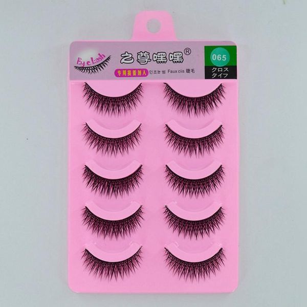 false eyelashes 5 pairs 3d fiber fake day often beauty makeup toolsblack natural long thick
false eyelashes 5 pairs 3d fiber fake day often beauty makeup toolsblack natural long thick