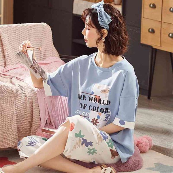 women clothes for summer pajamas sets o-neck sleepwear lovely rabbit pijamas mujer short sleeve cotton pyjamas female -5xl, Black;red
women clothes for summer pajamas sets o-neck sleepwear lovely rabbit pijamas mujer short sleeve cotton pyjamas female -5xl, Black;red