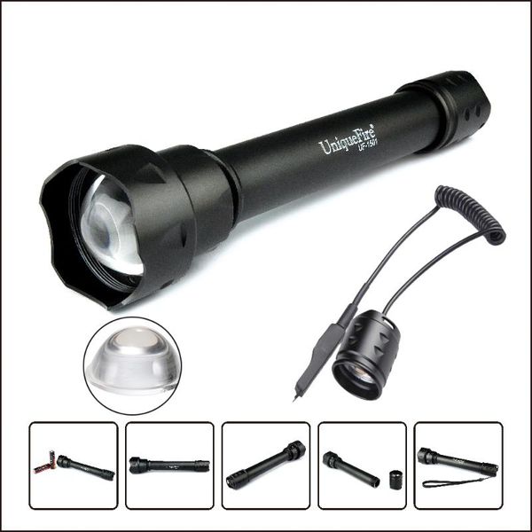 uniquefire 38mm aspheric lens 1501 ir 850nm infrared light night vision 3 modes rechargeable lamp+remote pressure flashlights tor torches
uniquefire 38mm aspheric lens 1501 ir 850nm infrared light night vision 3 modes rechargeable lamp+remote pressure flashlights tor torches