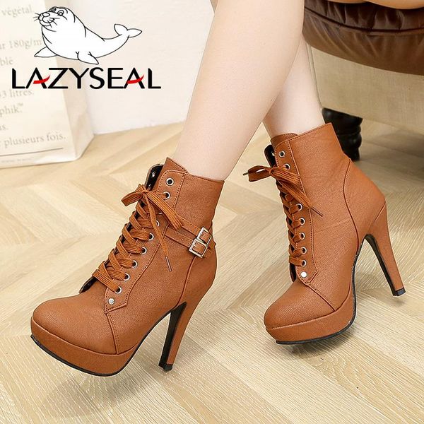 boots lazyseal plus size platform ankle for women shoes super high heels female lace up woman buckle boot ladies footwear, Black
boots lazyseal plus size platform ankle for women shoes super high heels female lace up woman buckle boot ladies footwear, Black