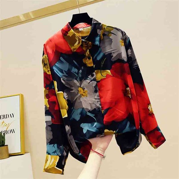 spring autumn women's shirt korean retro loose contrast color leopard chiffon blouse women commuter long sleeve gd600 210506, White
spring autumn women's shirt korean retro loose contrast color leopard chiffon blouse women commuter long sleeve gd600 210506, White