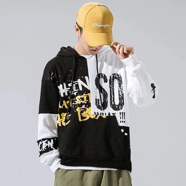 men's hoodies & sweatshirts hip hop hoodie letter with male street clothes harajuku pullover fashion fall couple sweatpants kw352 7fm4, Black
men's hoodies & sweatshirts hip hop hoodie letter with male street clothes harajuku pullover fashion fall couple sweatpants kw352 7fm4, Black