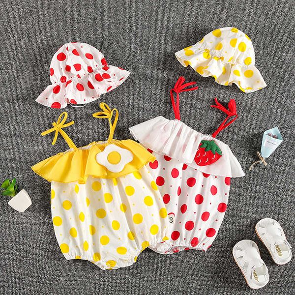 newborn kids clothes body suit summer baby rompers strawberry poached egg print sleeveless jumpsuit hat infant girls outfits black friday ap, Blue
newborn kids clothes body suit summer baby rompers strawberry poached egg print sleeveless jumpsuit hat infant girls outfits black friday ap, Blue