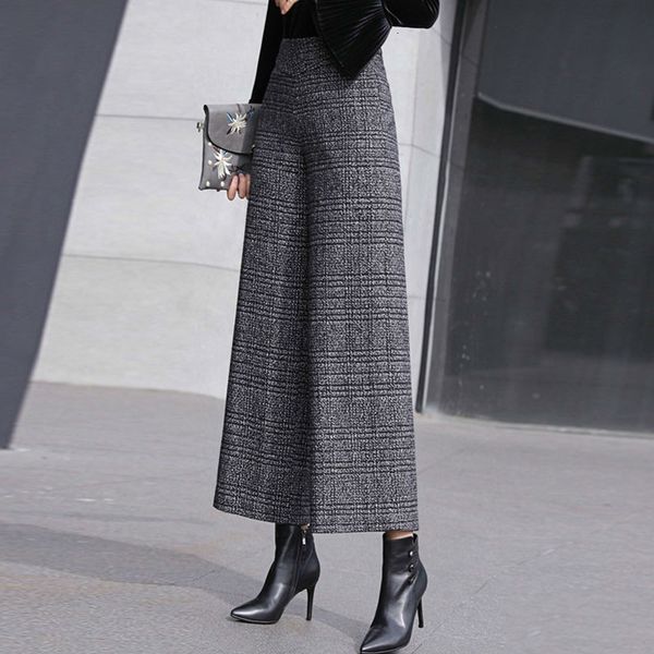 skirts woolen wide leg pants for women fall winter fashion high waist thicken straight vintage baggy plus 4xl wz38, Black
skirts woolen wide leg pants for women fall winter fashion high waist thicken straight vintage baggy plus 4xl wz38, Black