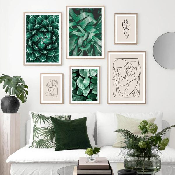 paintings abstract line figure green plant leaves wall art canvas painting nordic posters and prints pictures for living room decor
paintings abstract line figure green plant leaves wall art canvas painting nordic posters and prints pictures for living room decor