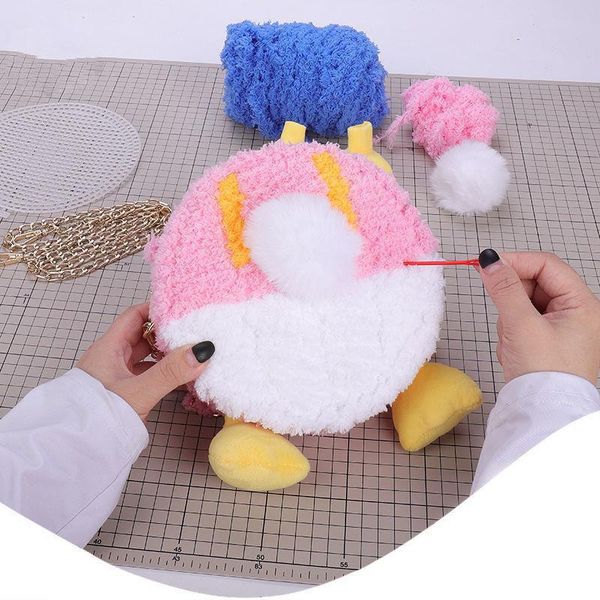 bag parts & accessories 11 colors funny duck tail weave material set for phone coin handbag diy, Black
bag parts & accessories 11 colors funny duck tail weave material set for phone coin handbag diy, Black