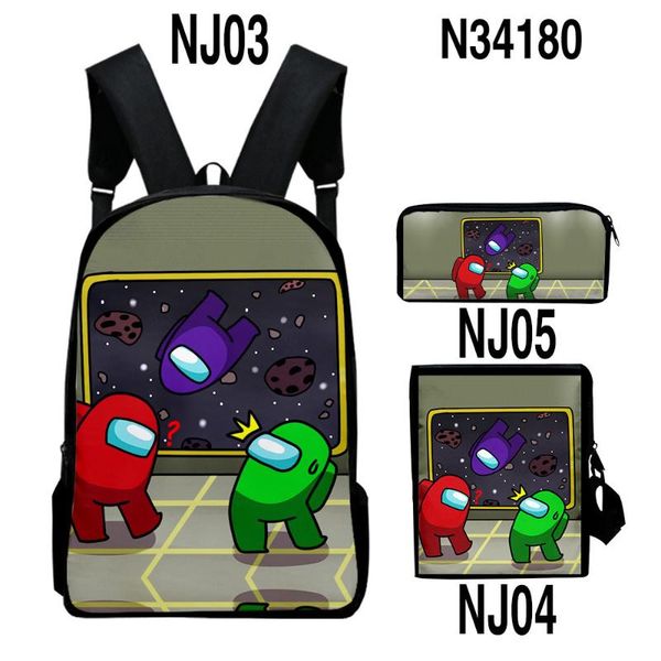 school bags bag+pencil case + satchel 3-piece suit backpack men cartoons 3d print teen schoolbag women designer
school bags bag+pencil case + satchel 3-piece suit backpack men cartoons 3d print teen schoolbag women designer