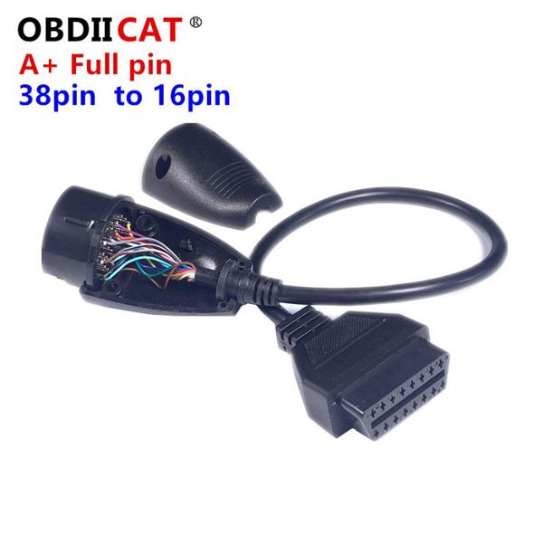 full 38pin to 16pin obd2 connector for b-en-z 38 pin 16 female adapter cable m-cer-des diagnostic tools
full 38pin to 16pin obd2 connector for b-en-z 38 pin 16 female adapter cable m-cer-des diagnostic tools