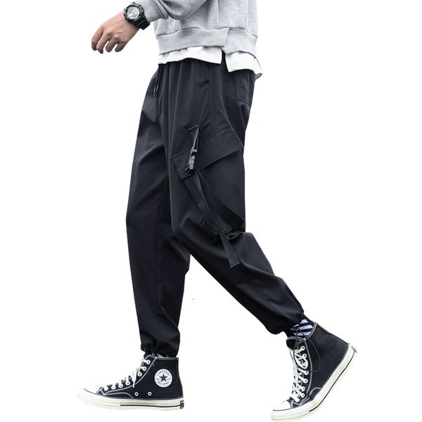 men's pants short style japanese streetwear multi-pocket cargo s harajuku ribbons sweatpants b1o8, Black
men's pants short style japanese streetwear multi-pocket cargo s harajuku ribbons sweatpants b1o8, Black