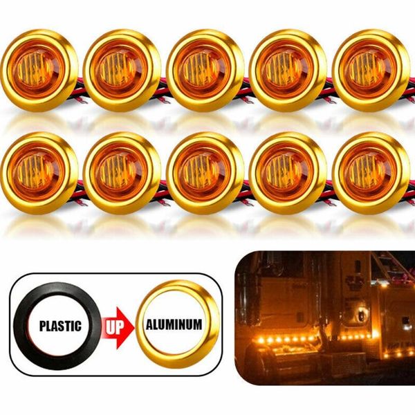 emergency lights 10pcs 3/4inch 12v marker led truck trailer round side indicator lamps yellow replacement accessories
emergency lights 10pcs 3/4inch 12v marker led truck trailer round side indicator lamps yellow replacement accessories