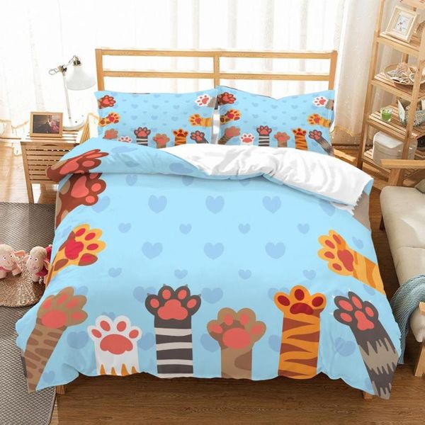 bedding sets cute cats 3d printed set microfiber cartoon bed linen with pillowcase 2/3pcs home au/us/eu size
bedding sets cute cats 3d printed set microfiber cartoon bed linen with pillowcase 2/3pcs home au/us/eu size