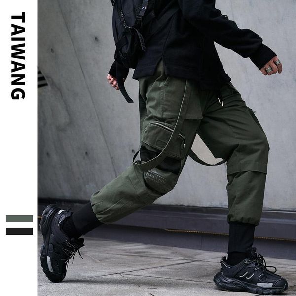 men's pants autumn spring cargo men loose casual mens pant solid joggers korean for, Black
men's pants autumn spring cargo men loose casual mens pant solid joggers korean for, Black