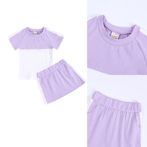 summer clothing sets for children tracksuits contrast color shorts girls clothes boys born toddler outfits, White
summer clothing sets for children tracksuits contrast color shorts girls clothes boys born toddler outfits, White