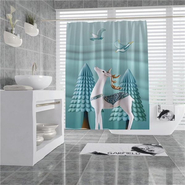 cute cat and dog bathroom shower curtain 3d printed animals curtains accessories home decorative fabric washable
cute cat and dog bathroom shower curtain 3d printed animals curtains accessories home decorative fabric washable