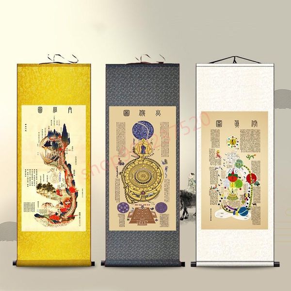decorative objects & figurines (customized) huangdi neijing, traditional chinese bagua diagram, taoist , scroll painting
decorative objects & figurines (customized) huangdi neijing, traditional chinese bagua diagram, taoist , scroll painting