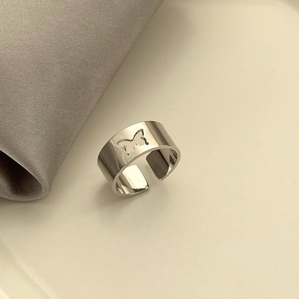 designer rings 2pc couple set copper butterfly for women men hollow gift finger decor punk korea stainless steel ring jewelry, Golden;silver
designer rings 2pc couple set copper butterfly for women men hollow gift finger decor punk korea stainless steel ring jewelry, Golden;silver