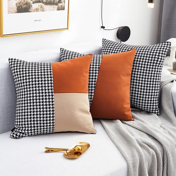 pillow tricolor lattice simple modern high-grade office cushion sofa living room large backrest light luxury nordic ins style
pillow tricolor lattice simple modern high-grade office cushion sofa living room large backrest light luxury nordic ins style